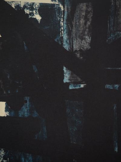 Pierre SOULAGES : Peinture 1950, Héliogravure signée 2