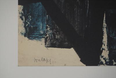 Pierre SOULAGES : Peinture 1950, Héliogravure signée 2