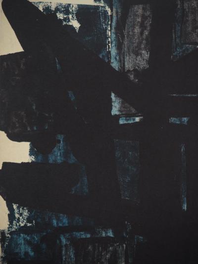 Pierre SOULAGES : Peinture 1950, Héliogravure signée 2