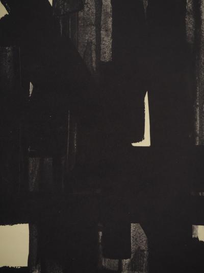 Pierre SOULAGES : Peinture 1953, Héliogravure signée 2