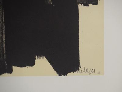 Pierre SOULAGES : Peinture 1953, Héliogravure signée 2