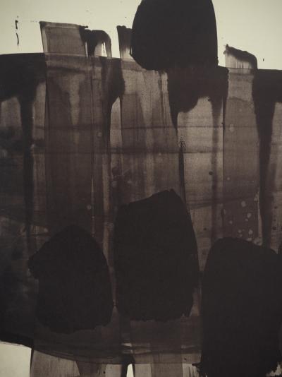 Pierre SOULAGES : Peinture 1959, Héliogravure signée 2