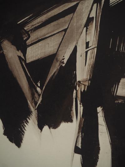 Pierre SOULAGES : Peinture 1960, Héliogravure signée 2