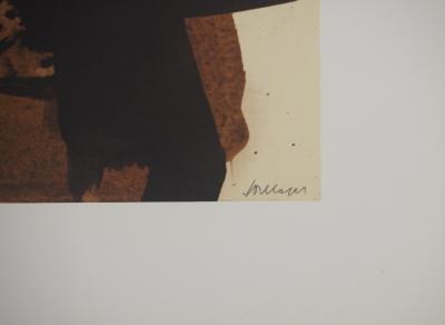 Pierre SOULAGES : Peinture II 1960, Héliogravure signée 2