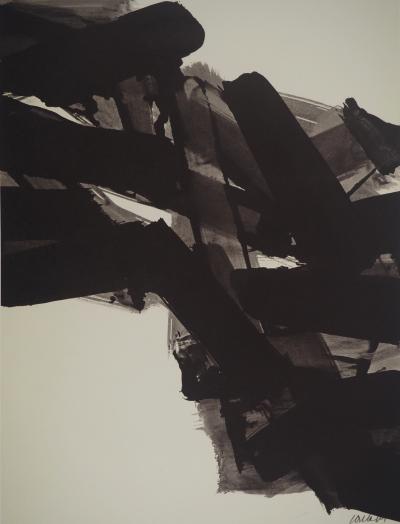 Pierre SOULAGES : Peinture 1961, Héliogravure signée 2