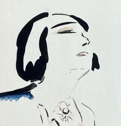 Kees Van Dongen - La Prière - Lithographie, 1925 - Juffermans JB5 2
