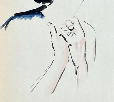 Kees Van Dongen - La Prière - Lithographie, 1925 - Juffermans JB5 2
