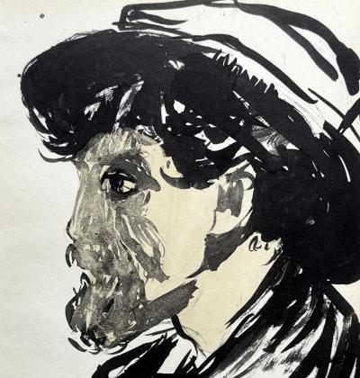Kees Van Dongen - Autoportrait - Lithographie, 1925 - Juffermans JB5 2