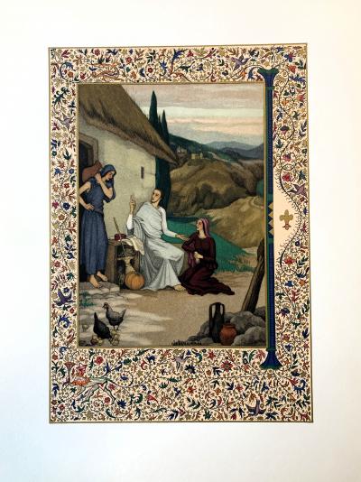 Yvonne Vaulpre-Debeauvais - La vie de Jésus, 1972 - Bois gravés 2