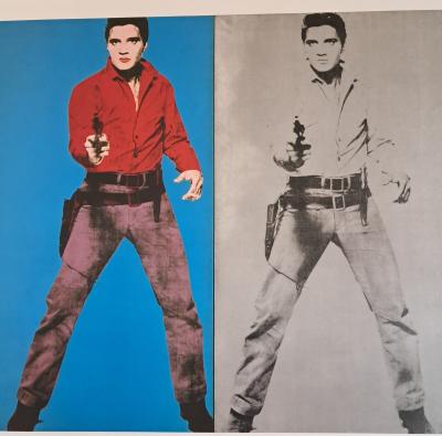 ANDY WARHOL - Elvis I et II 2