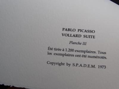 Pablo Picasso  - Suite Vollard, 1973, lithograph 2