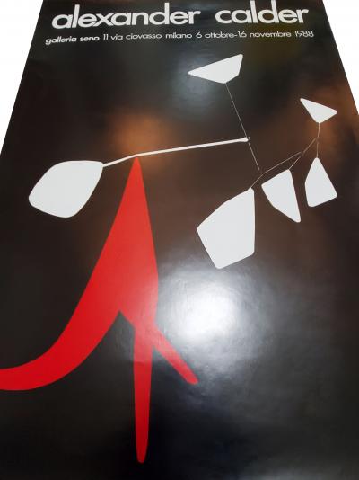 Alexander Calder - Galleria Seno Milan, 1988 - Affiche offset 2