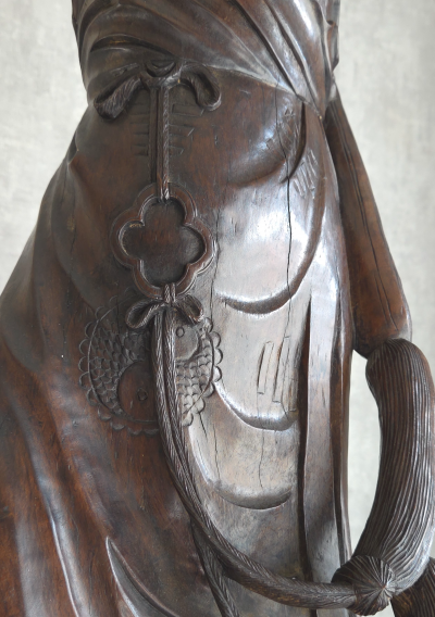 Japon - Période Meiji - Sculpture divinité asiatique XIXème 2