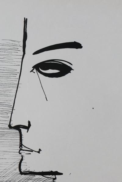 Bernard BUFFET: Egypt, Original signed engraving 2