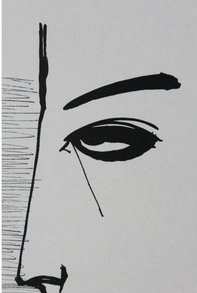 Bernard BUFFET: Egypt, Original signed engraving 2