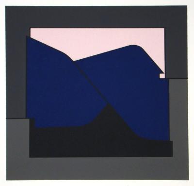 Victor VASARELY - Poprad, 1961 - Original screenprint signed