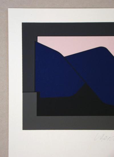 Victor VASARELY - Poprad, 1961 - Original screenprint signed 2