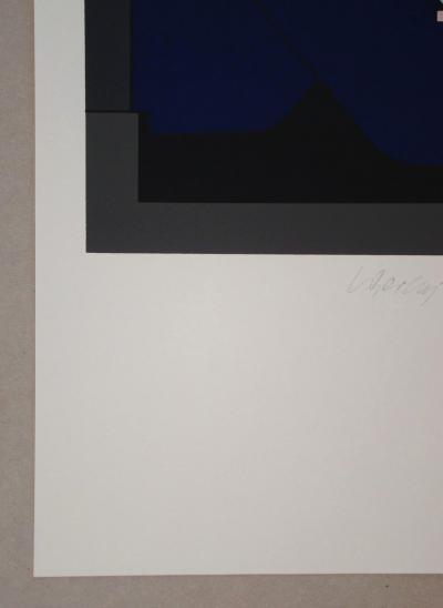 Victor VASARELY - Poprad, 1961 - Original screenprint signed 2