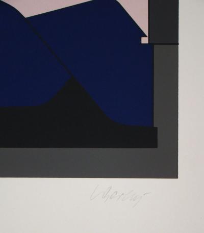 Victor VASARELY - Poprad, 1961 - Original screenprint signed 2