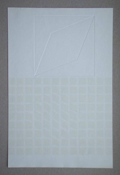 Victor VASARELY - Likka - 2 relief, 1961 - Original screenprint signed 2
