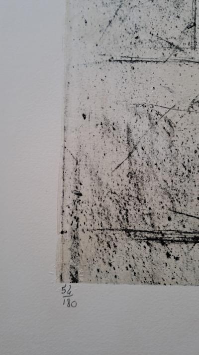 Bernard Locca - Arlequin, 1980 - Lithographie originale signée et numérotée 2