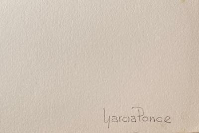 Fernando García PONCE - Composition 4, 1978 - Lithographie signée au crayon 2