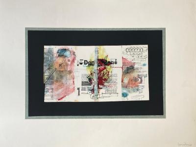 Fernando García PONCE - Composition 4, 1978 - Lithographie signée au crayon 2