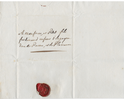 LOUIS XV - Lettre autographe signée à Ferdinand 1er de Parme 2
