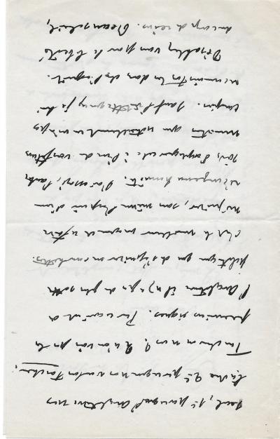 Georges CLEMENCEAU – Lettre autographe signée 2