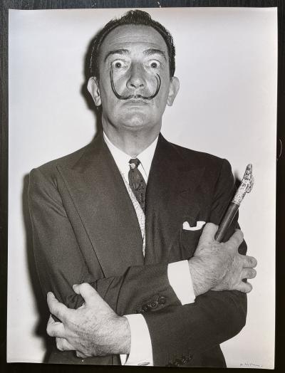 André Villers - Salvador DALI - Photo signée André Villers 2