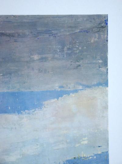 Nicolas DE STAËL (d’après) - Ciel à Honfleur, 1960 - Lithographie offset signée 2