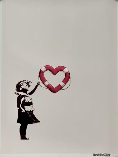 Banksy x Post Modern Vandal - 2020 - Sérigraphie Numérotée -Certificat d’authenticité