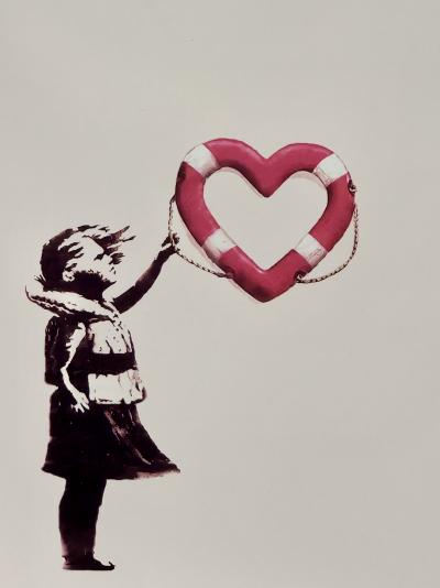 Banksy x Post Modern Vandal - 2020 - Sérigraphie Numérotée -Certificat d’authenticité 2