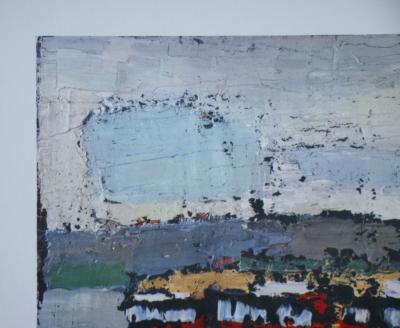 Nicolas DE STAËL (d’après) - Rosny, bateau sur la Seine, 1960 - Lithographie offset 2
