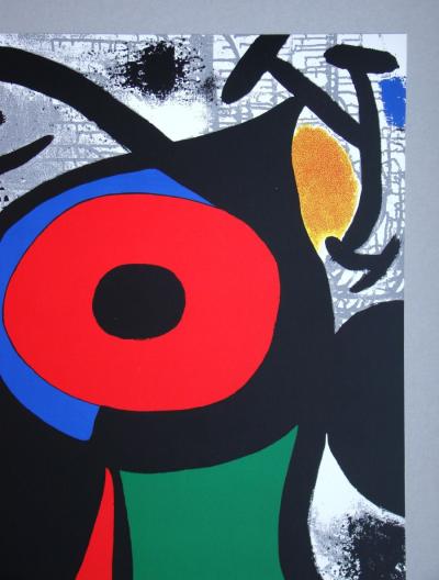 Joan MIRO - Composition abstrait, 1978 - Original serigraphy signed 2