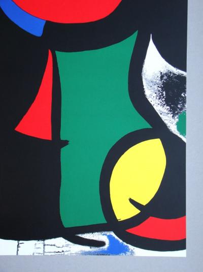 Joan MIRO - Composition abstrait, 1978 - Original serigraphy signed 2