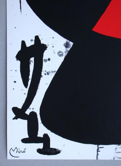 Joan MIRO - Composition abstrait, 1978 - Original serigraphy signed 2