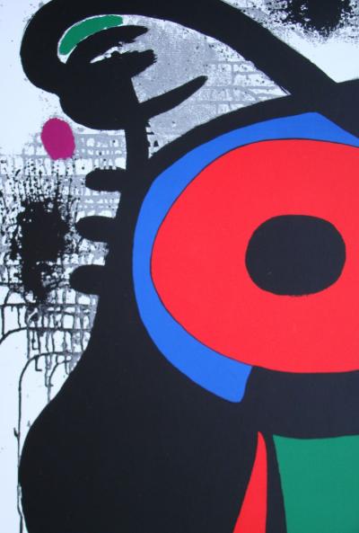 Joan MIRO - Composition abstrait, 1978 - Original serigraphy signed 2