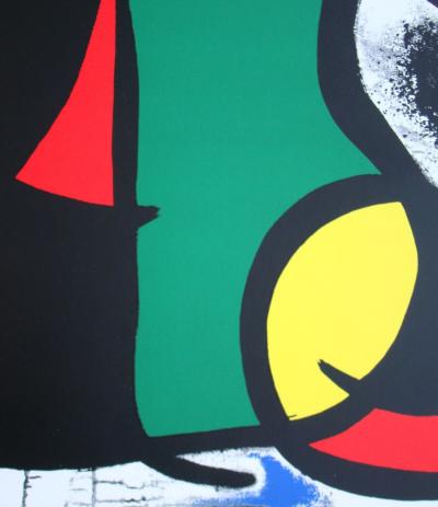 Joan MIRO - Composition abstrait, 1978 - Original serigraphy signed 2