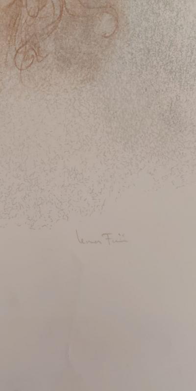 Leonor Fini - Portrait d'une femme - Lithographie signée au crayon 2