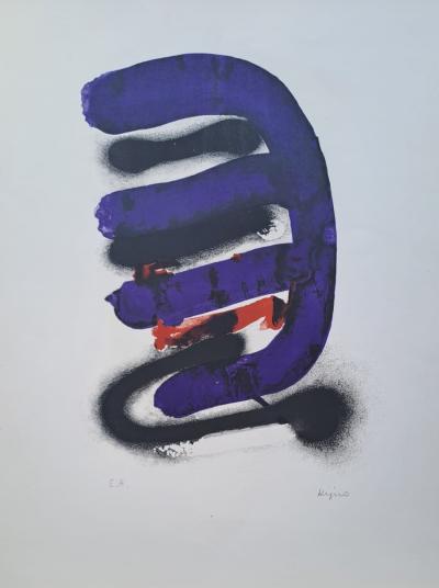 Ladislas Kijno - Composition - Lithographie originale signée, justifiée EA 2