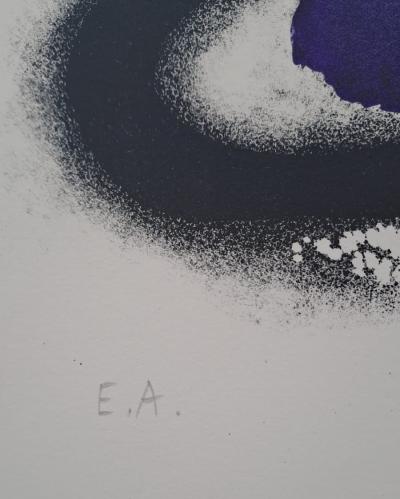Ladislas Kijno - Composition - Lithographie originale signée, justifiée EA 2