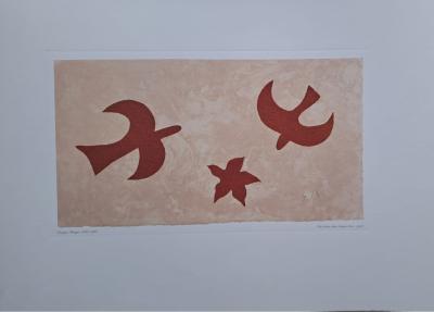 Georges Braque (after) - A poem in every book - Offset lithograph 2
