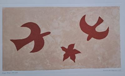 Georges Braque (after) - A poem in every book - Offset lithograph 2