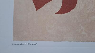 Georges Braque (after) - A poem in every book - Offset lithograph 2