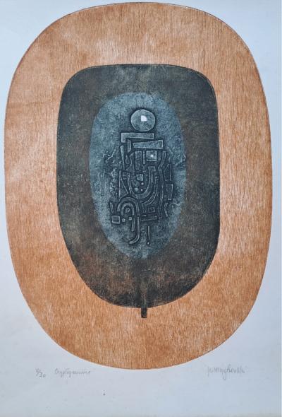 Jérémy Gentilli - Cryptogramme - Eau-forte signée et numérotée au crayon 2