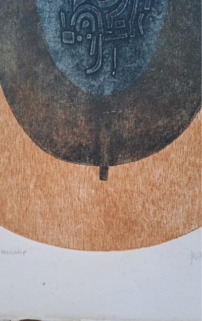 Jérémy Gentilli - Cryptogramme - Eau-forte signée et numérotée au crayon 2
