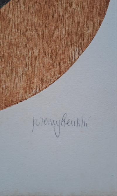 Jérémy Gentilli - Cryptogramme - Eau-forte signée et numérotée au crayon 2