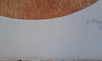 Jérémy Gentilli - Cryptogramme - Eau-forte signée et numérotée au crayon 2