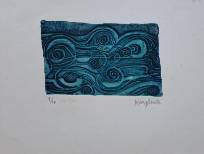 Jérémy Gentilli - La mer - Eau-forte signée et numérotée au crayon 2